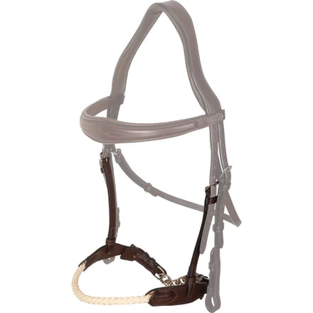 Muserolle paard met touw en ketting Dy'on