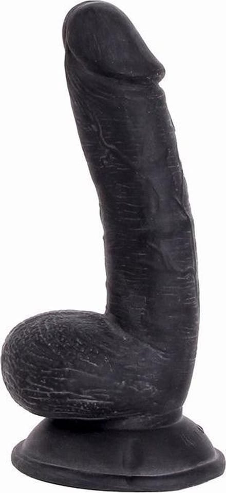 Kiotos Cox - Dildo 18,5 x 3,5 cm - Zwart