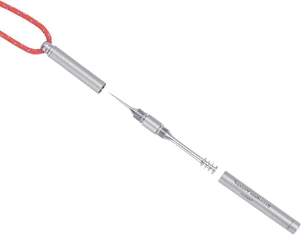 Solidchoice - Draagbare Mini Titanium Tandenstokers Houder