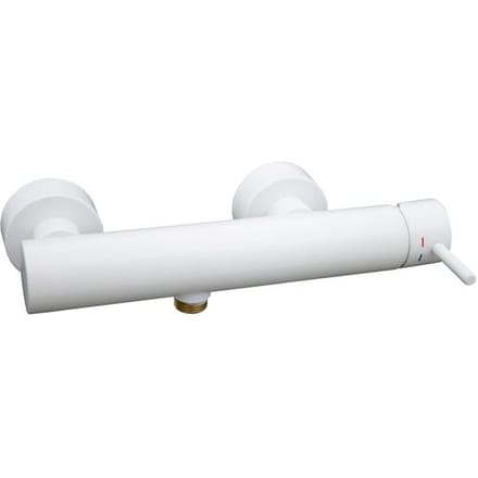 Kronenbach Lima 2.0 White exposed shower mixer 100.1220WMKB