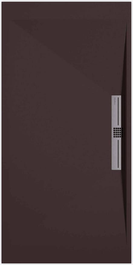 Sanifun douchebak Stone Side Chocolate Smooth 1400 x 900 S