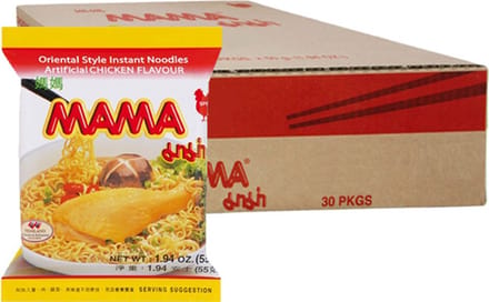 Mama - Instant Noedels Kip - 30 zakjes