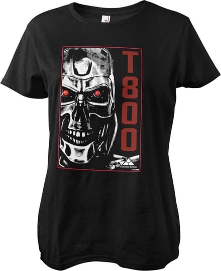 The Terminator Dames Tshirt -2XL- T-800 Machine Zwart