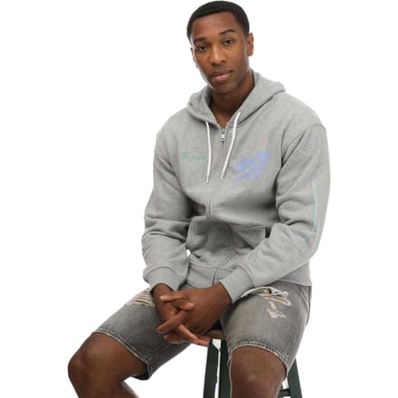 Levis Heren Grafische Full Zip Hoodie (Grijs)