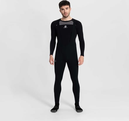 Rogelli Core Heren Lange Fietsbroek - Zeem - Bretels - Zwart