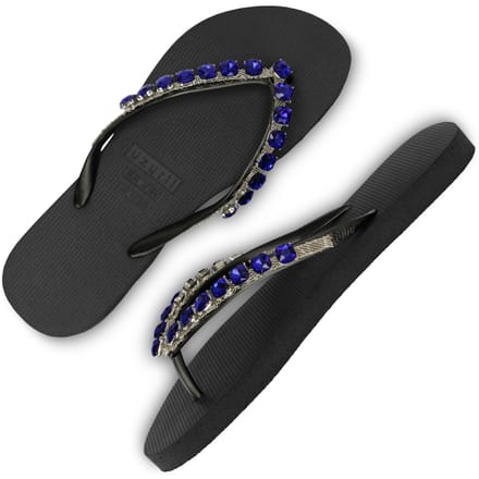 Uzurii | Teenslippers | Dames | Zwart | Maat 35/36