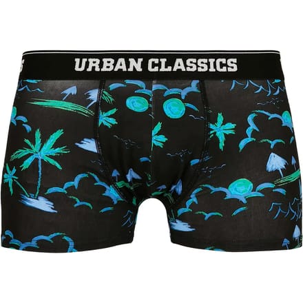Urban Classics - 3Pack Island Boxershorts set - S - Grijs