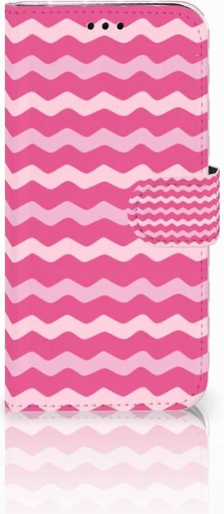 Samsung Galaxy J5 2017 Telefoon Hoesje Waves Pink