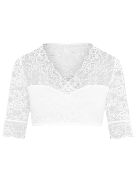Dirndlblouse korte mouwen Wiesn-Zauber