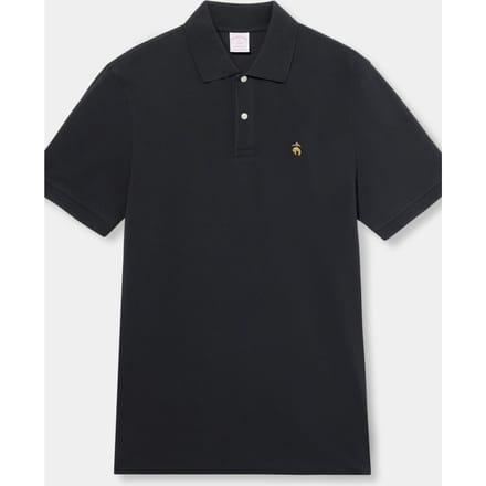Brooks Brothers Basic Pique Polo Black Größe: S | Poloshirts Outlet | Herren | Schwarz