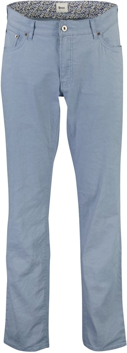 Brax Chuck broek blauw slim fit zomer