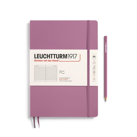 Leuchtturm1917 B5 Composition Notitieboek met zachte kaft lined Dusty Rose