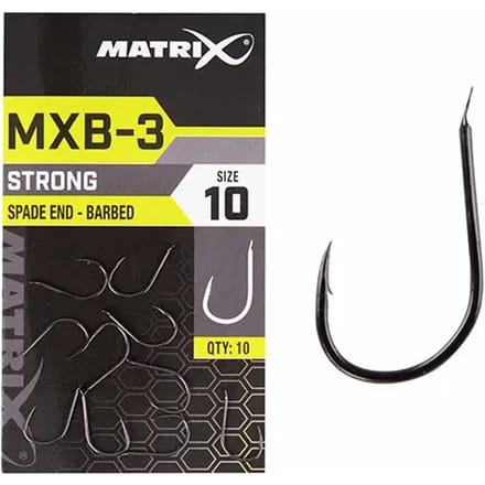 Haken Matrix MXB-3 Barbed Spade End x10