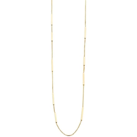 Casa Jewelry Collier Mikado - Zilver - Goud Verguld