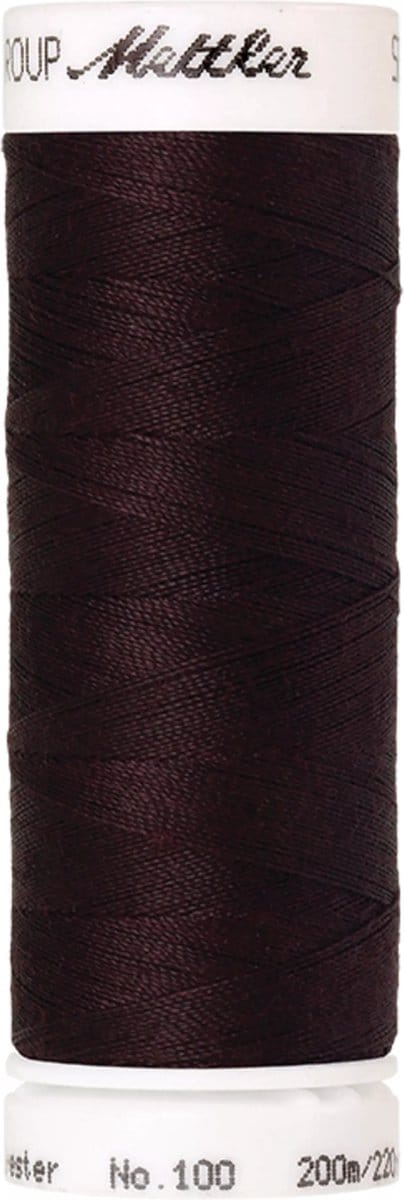 Amann Mettler Seralon Naaigaren – Mahogany (0793) – 200 m – No. 100 – 100% Polyester – Per Stuk
