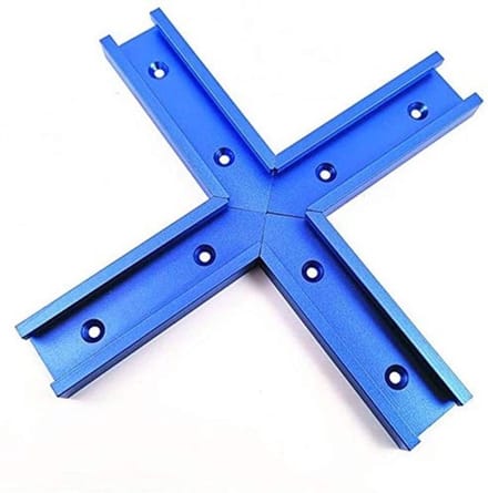 Dailygoody - T-Track Houtbewerking - Kruisingsset - Aluminium