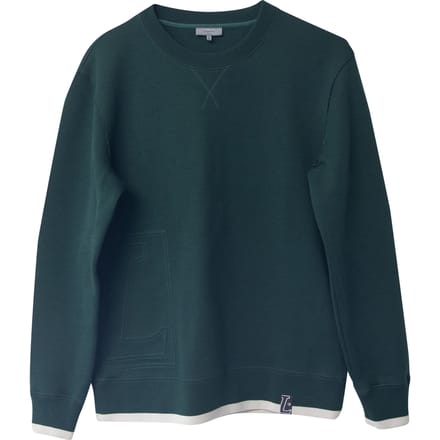 Lanvin trui met kettingsteek in groene wol
