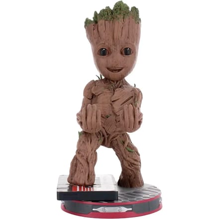 Guardians of the Galaxy - Smiley Groot - figurine standaard voor telefoon | controller | oplaadcase (Cable Guys Original)