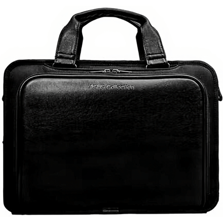 ASUS Vantage aktetas 15,6 inch leer, polyester zwart