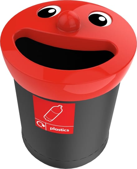 Smiley Face recycling afvalbak 52 liter, plastics (VB719457)