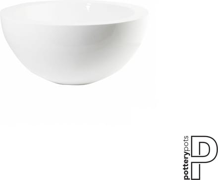 Pottery Pots - Bloempot - Wit - D38 x H18 cm - Opening 34 cm