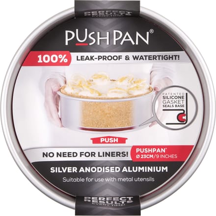 Wham PushPan Springvorm - Aluminium - Rond - Ondiep - 23 cm