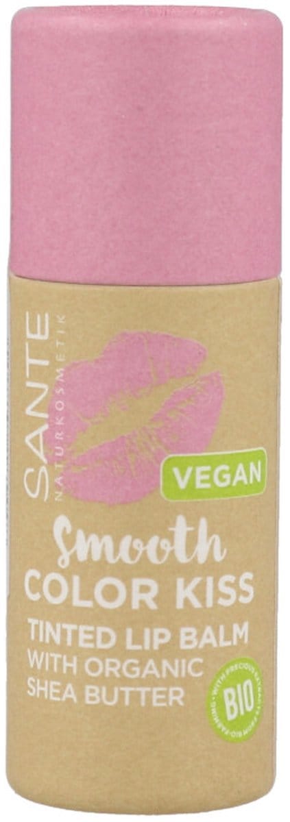 SANTE Smooth Color Kiss lipbalsem 04 Soft Rosé Vrouwen 7 g