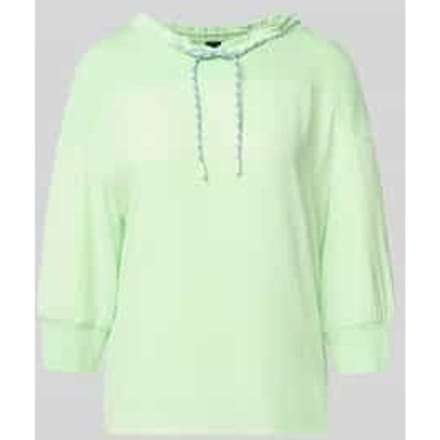 Shirt met lange mouwen met tunnelkoord