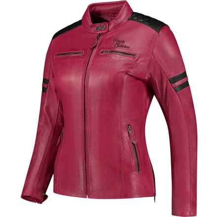 Leren motorjack voor vrouwen Rusty Stitches Jack Joyce V2
