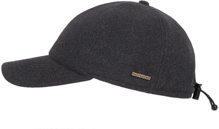 Hatland - Baseball cap voor heren - Lenox - Antraciet - maat L/XL (60CM)