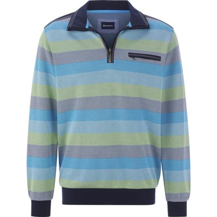 Babista herren Sweatshirt - 52/54 - turquoise - Plus Size