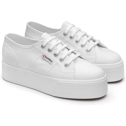 Superga Unisex 2790 Linea Up Down Trainers voor volwassenen (Wit)