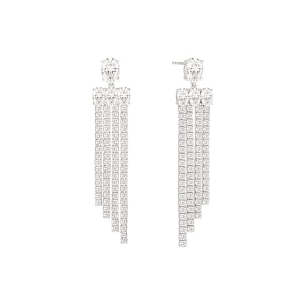 Sif Jakobs Ellisse SJ-E2327-CZ - Dames - Oorhangers - Zilver