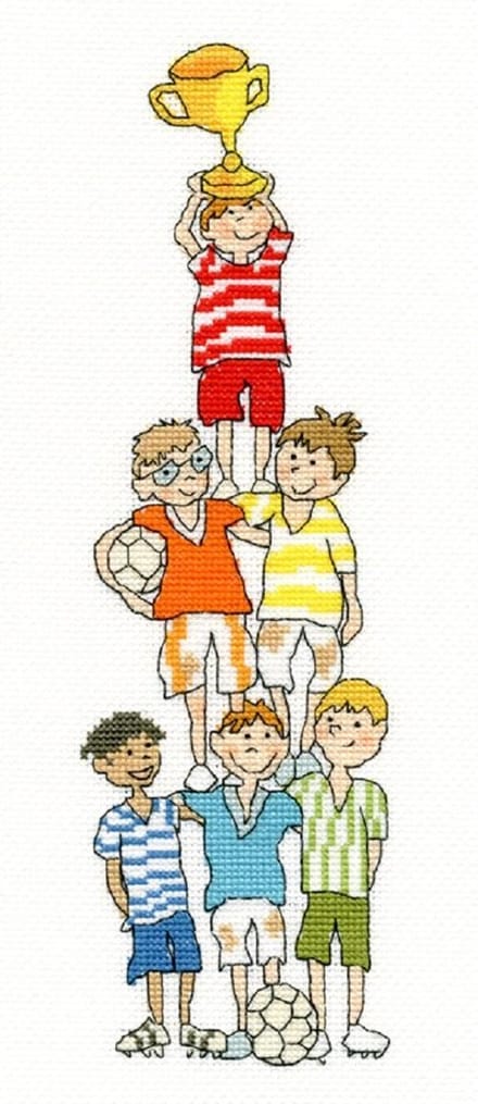 Borduurpakket We're The Champions! van Bothy Threads XJA11