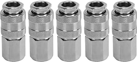 Air Hose Fittings - 1/4 Inch NPT Bushing - Quick Coupling - 5 Pcs Bushing - Threaded - Duurzaam - Auto Accessoires