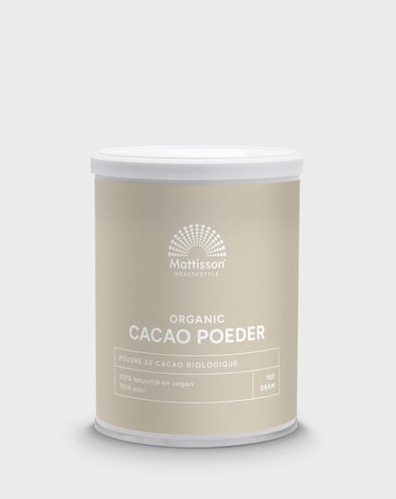 Mattisson - Biologische Cacao Poeder - 100 Gram