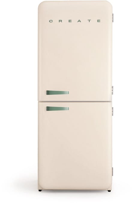 CREATE - Koelkast in retro stijl - FRIDGE RETRO COMBI 401 L