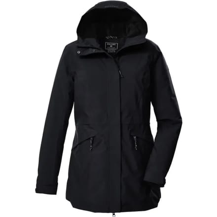 Killtec dames winterjas - parka - functioneel - 43307 - zwart - maat 48