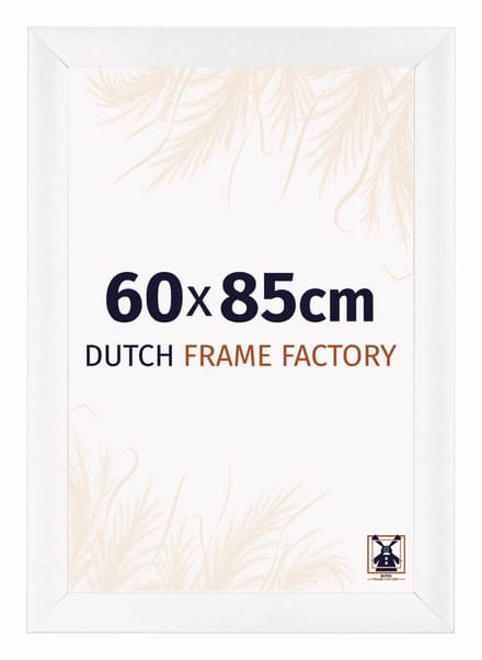 Fotolijst 60x85 cm - MDF - Wit Mat - Praag