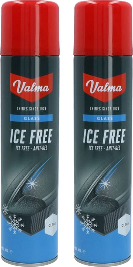 Valma Ruitenontdooier spray - 2x - voor auto - 400 ml - antivries sprays - winter/vorst/bevriezen
