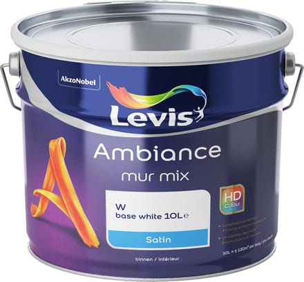 Levis - Ambiance Mur Satin Mix - Lively Linen - Mengverf - 10 L