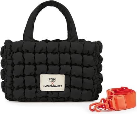 Unio Hamburg x Les Visionnaires handtas schoudertas Bubble Unio Cortina Black zwart