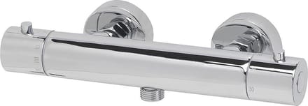 Wiesbaden Rio Thermostatische Douchemengkraan 12 cm. - Chroom