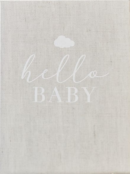 Ginger Ray - Ginger Ray - Gastenboek Hello Baby - Linnen