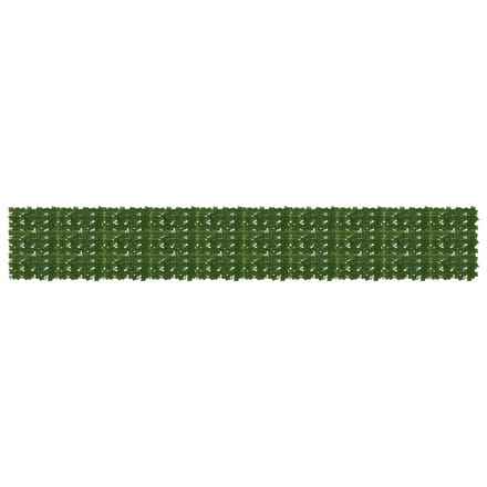 vidaXL - Balkonscherm - met - bladeren - Groen - 500 - x - 75 - cm