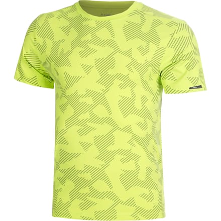 NEO Feel the Vybe AOP Hardloopshirt Heren-limoen