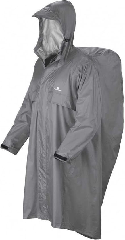 Ferrino Trekker Ripstop Poncho Grijs L-XL Man