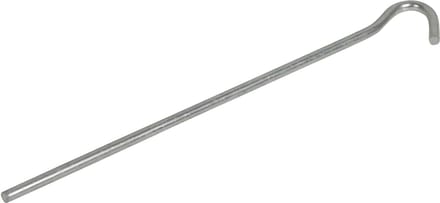 Bo-Camp - Tentpen - Open oog - 10 Stuks x 18 cm - Gegalvaniseerd staal