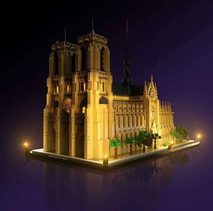 LMB 2.0 - Verlichtingsset geschikt voor LEGO Notre-Dame de Paris 21061