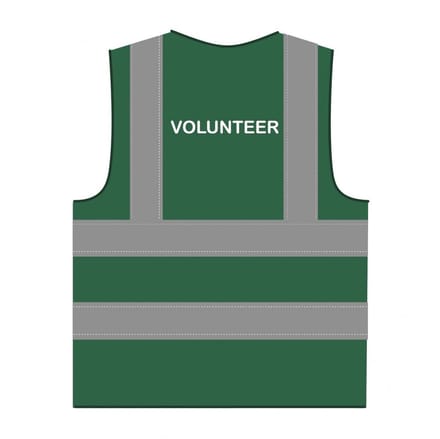 Volunteer hesje RWS donkergroen